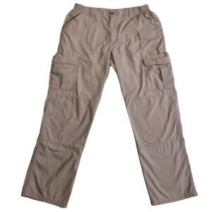 Propper Men's Khaki Tactical Cargo Field Pants 38x30 60/40 Cotton-Poly